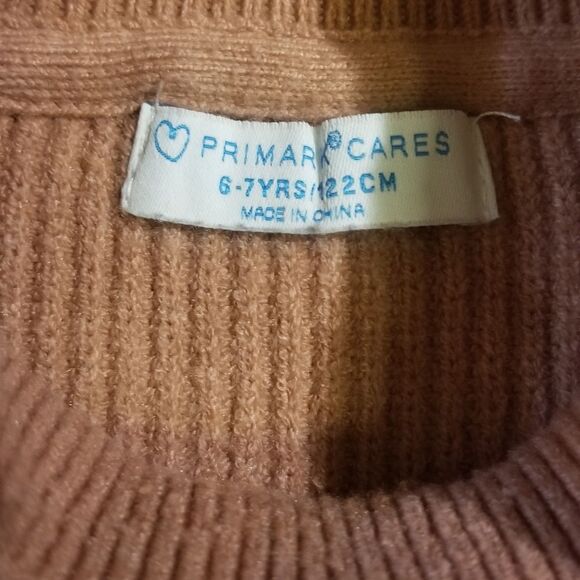 Primark 6-7 ribbed high neck sweatshirt - Picture 2 of 2